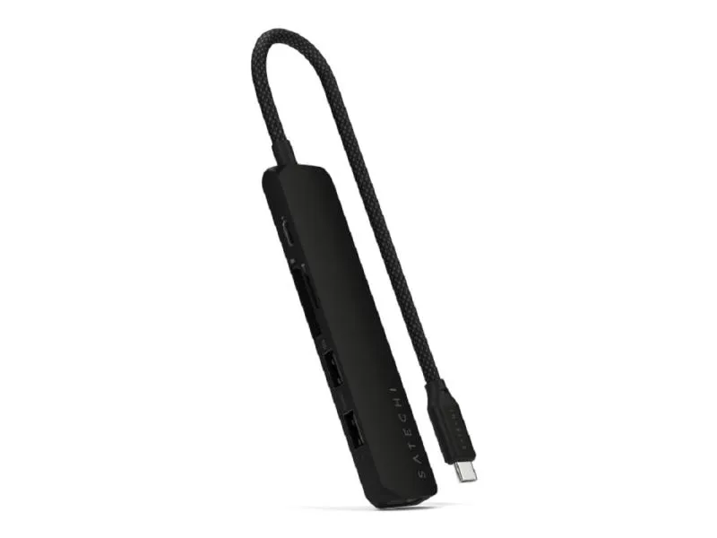 6-in-1 USB-C Slim Multiport Adapter - crni (ST-P6SK)