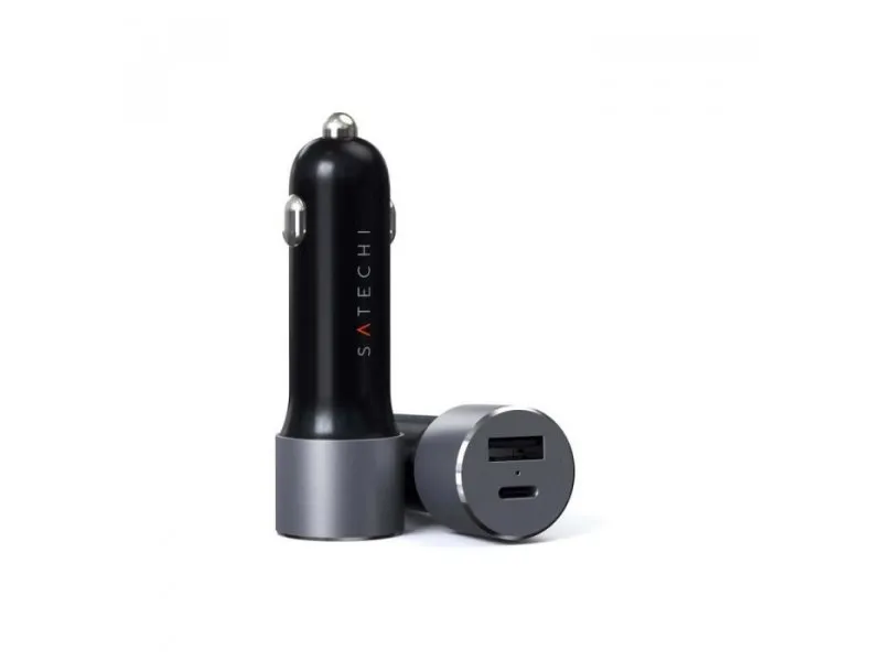 72W Type-C PD Car Charger - Space Grey (ST-TCPDCCM)