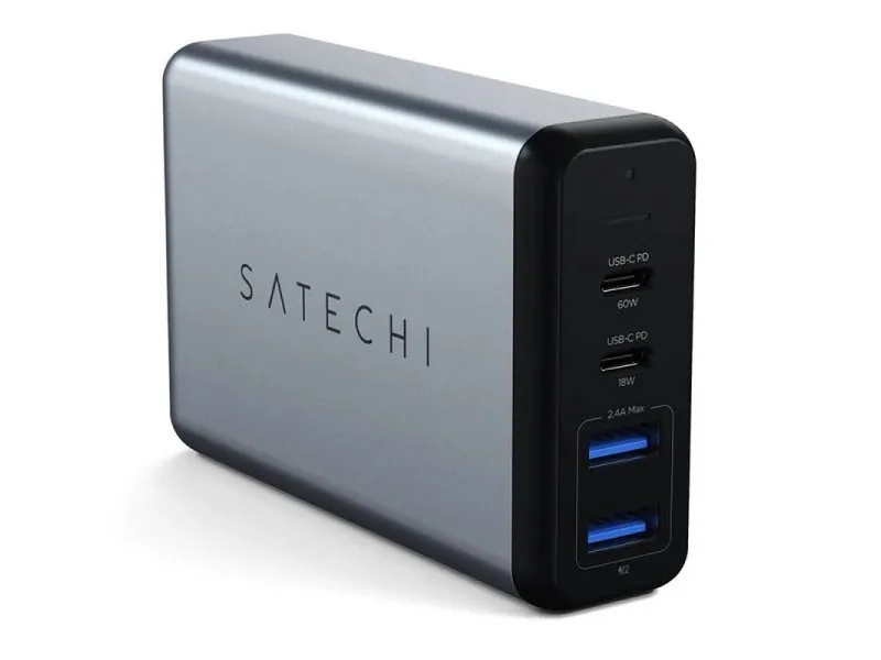 75W Dual USB-C/USB-A PD Stanica za punjenje