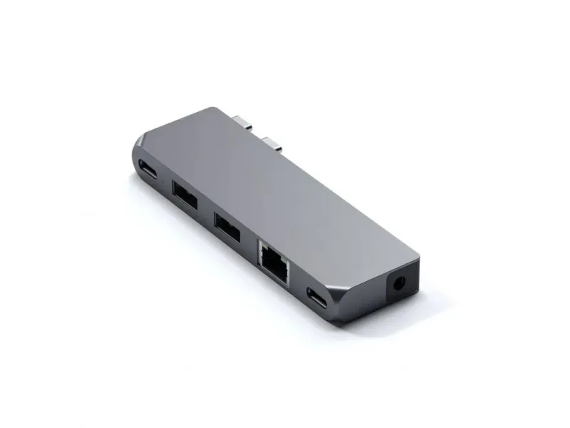Aluminium Pro Hub Mini - Silver