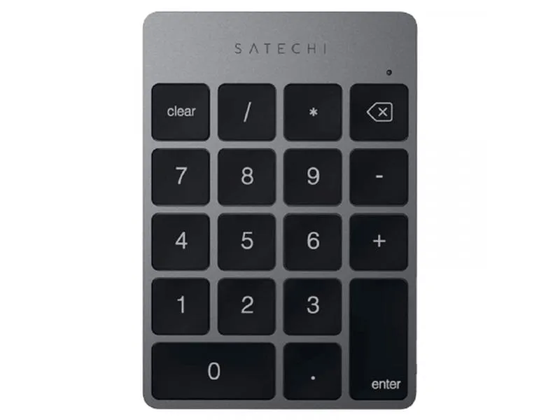 Bežična numerička tastatura Aluminium Slim Bluetooth (Siva) ST-SALKPM