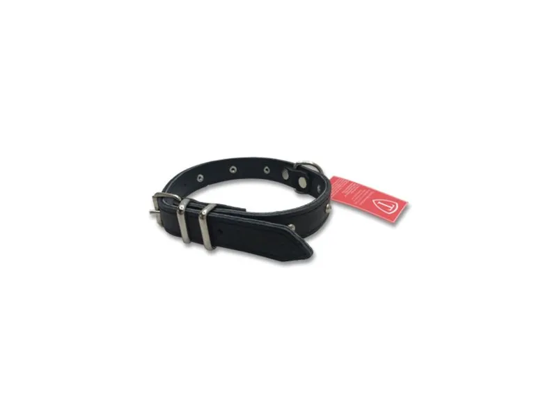 Ogrlica kožna za psa 020 Lux, sa nitnama TR 5007