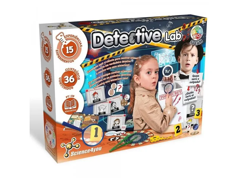 Detektivska laboratorija set za igru