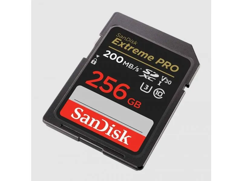 SDXC 256GB Extreme Pro 200MB/s V30 UHS-I Class10 U3 V30