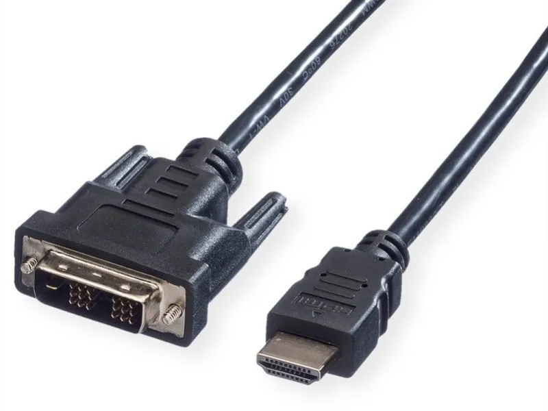 DVI (18+1) M to HDMI M 2.0m