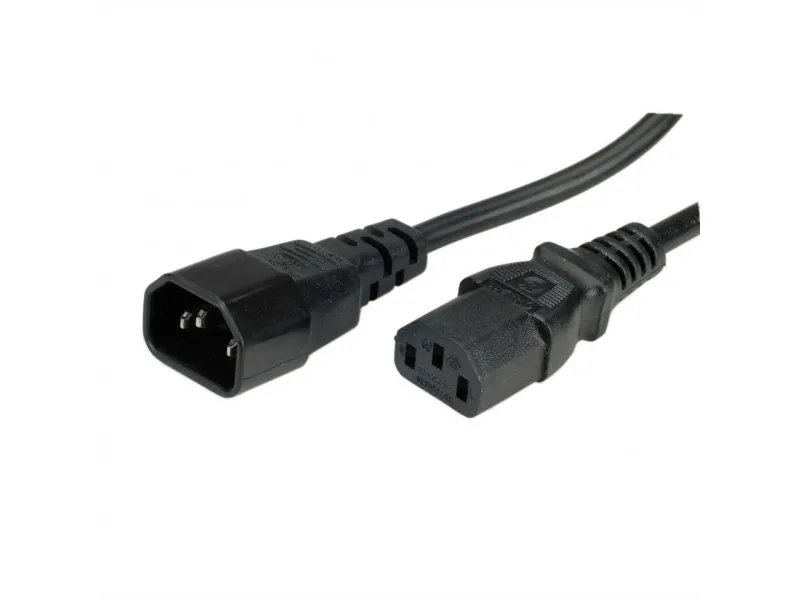 RACUNAR-UPS IEC 320 C14 - C13 BLACK 1.8M (19776)