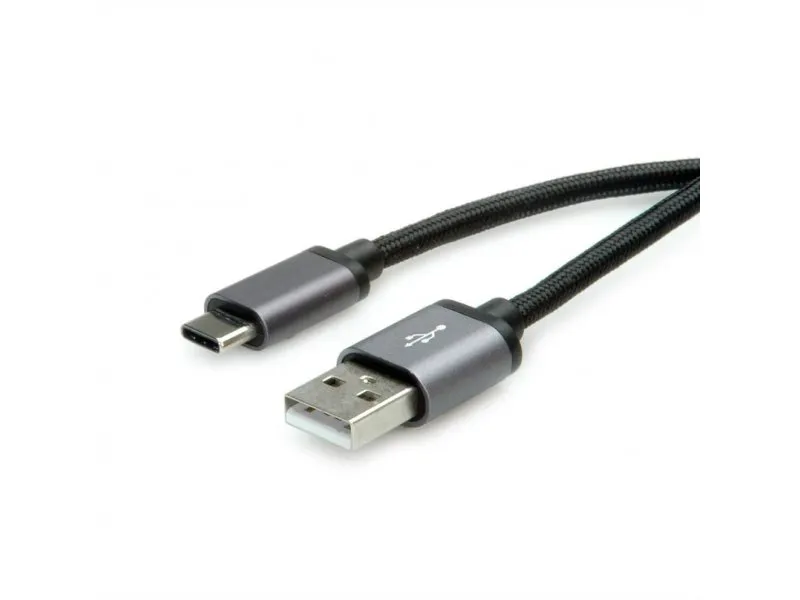 Roline USB2.0 Cable C-A, M/M, black, 1.8 m