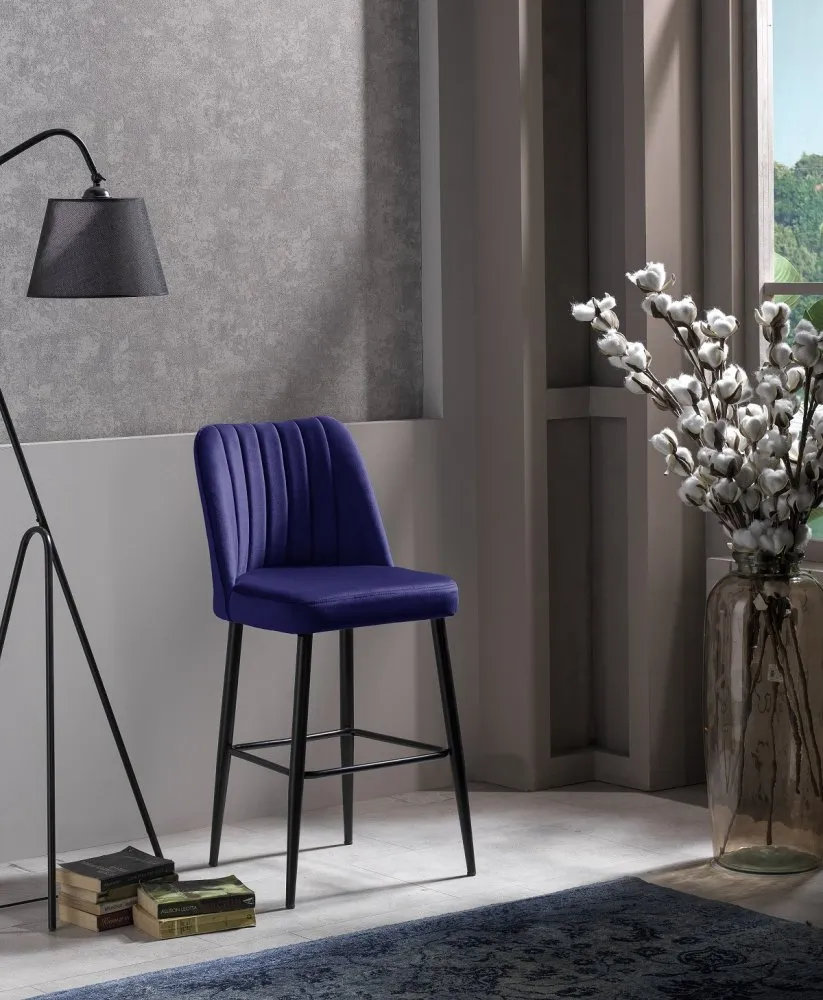 Set 2 barske stolice Vento Sax Blue