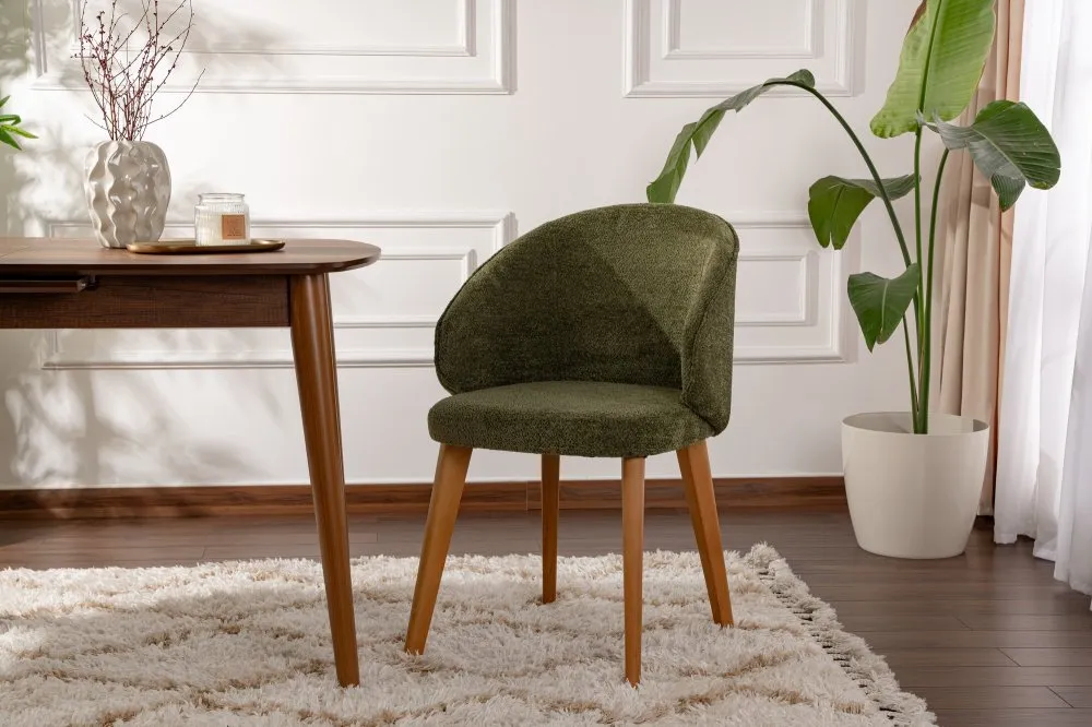 Set 2 stolice Bentley Green Dark Oak