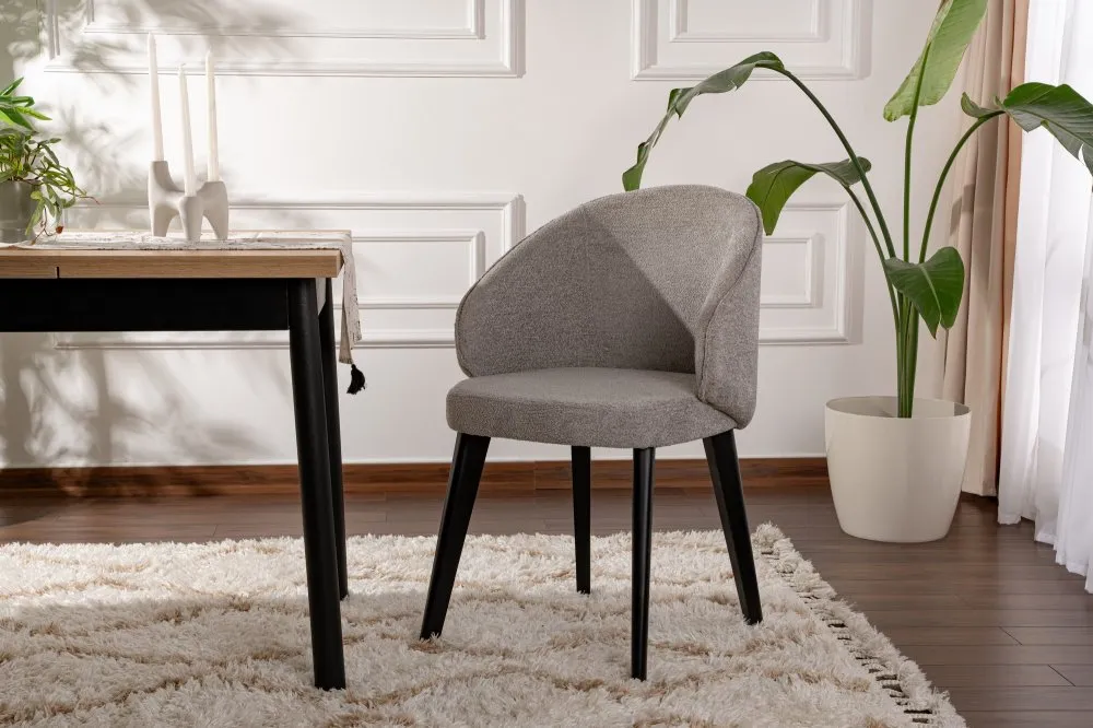 Set 2 stolice Bentley Grey Black