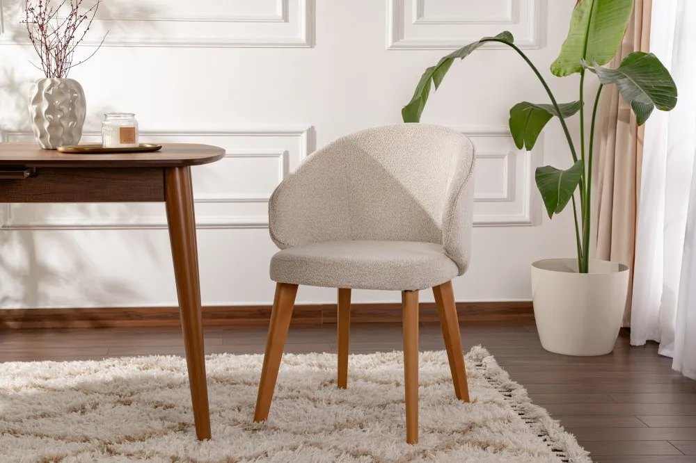 Set 2 stolice Bentley White Dark Oak