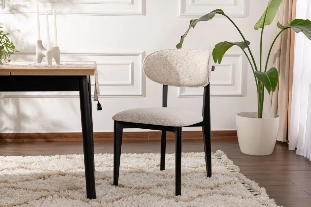 Set 2 stolice Lionte White Black