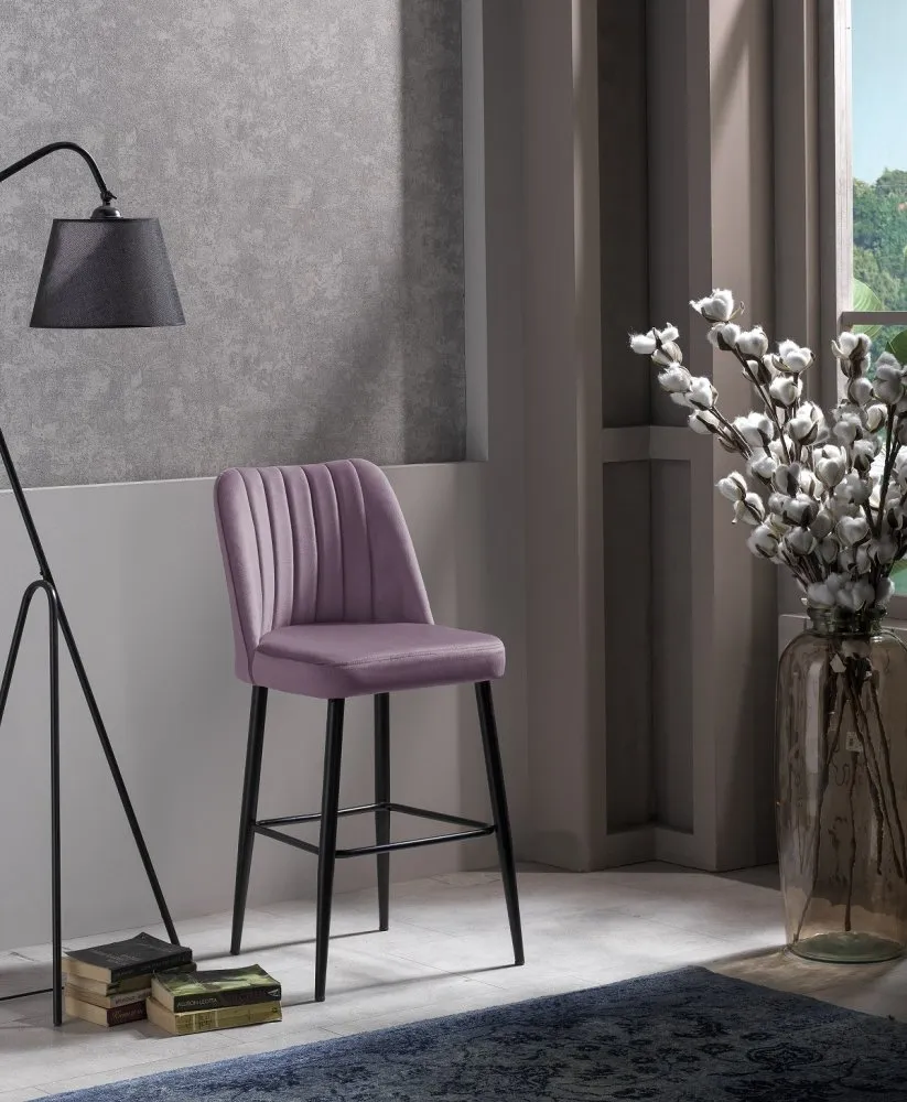 Set 4 barske stolice Vento Lilac