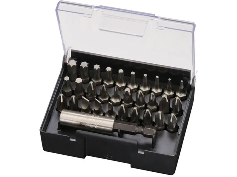 Set bitova Bit-box Clip sa držačem bitova SL/PZ/PH/HEX/TX 02013116 31 kom