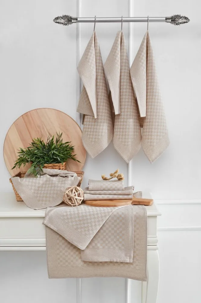 Set kuhinjskih krpa Lola Cream