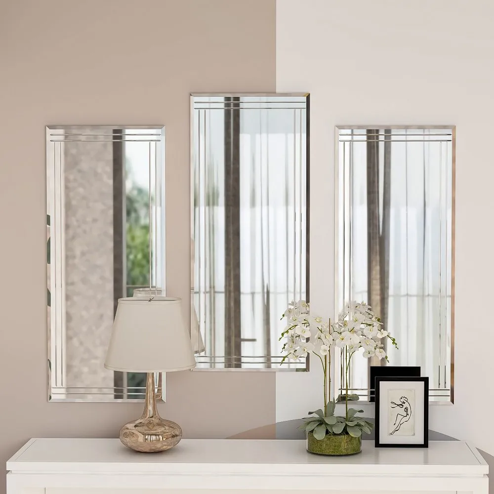 Set ogledala Mini Buhem Transparent