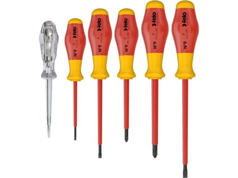 Set šrafcigera No.9 VDE SL/PH sa testerom napona 91396198 6 kom