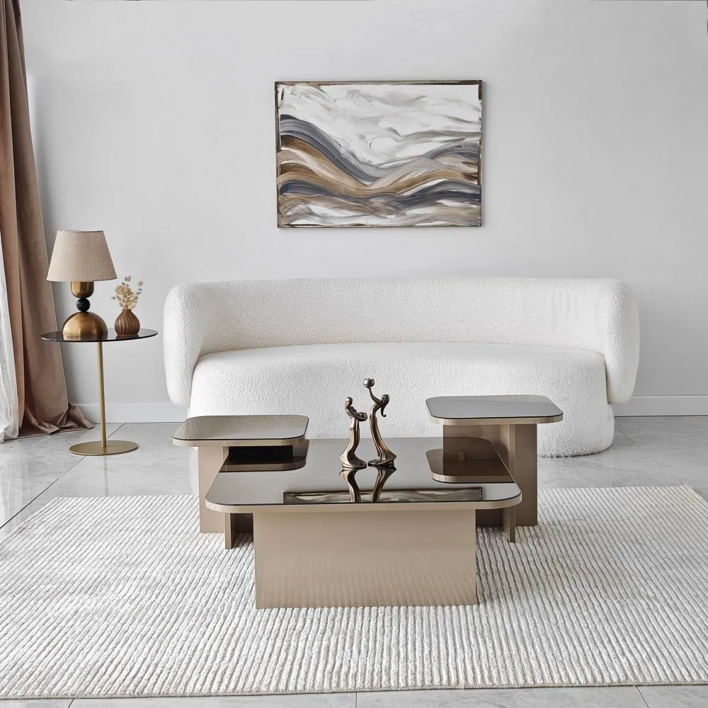Set stolova Jazz Beige Bronze