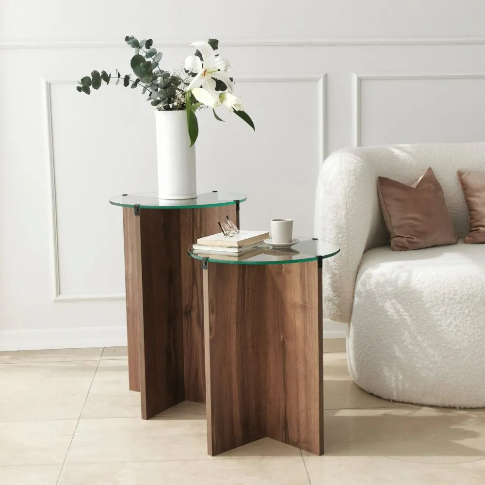 Set stolova Lily Walnut