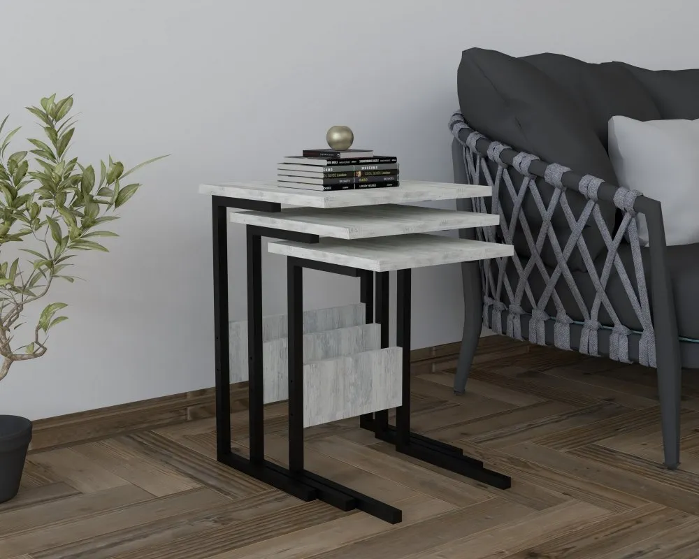 Set stolova Sali Black Cyrstal