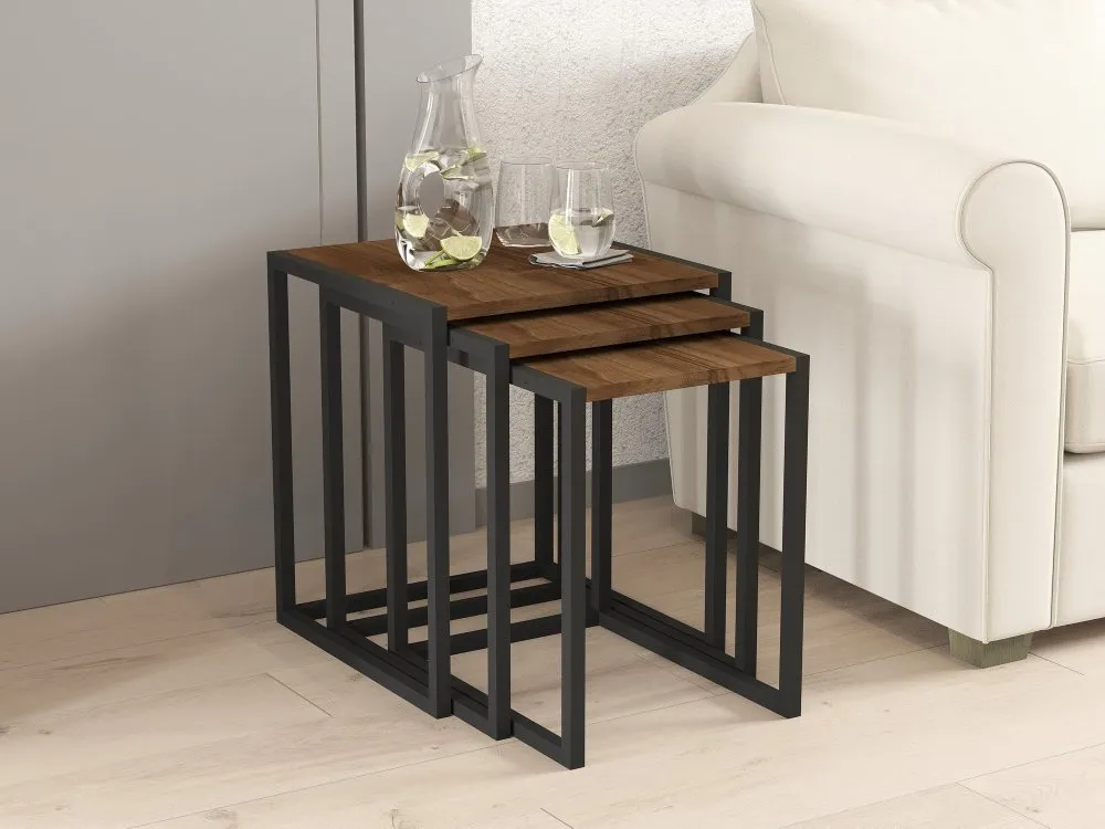 Set stolova Tali Black Walnut