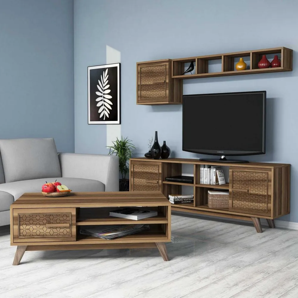 Set za dnevnu sobu Ayla Walnut