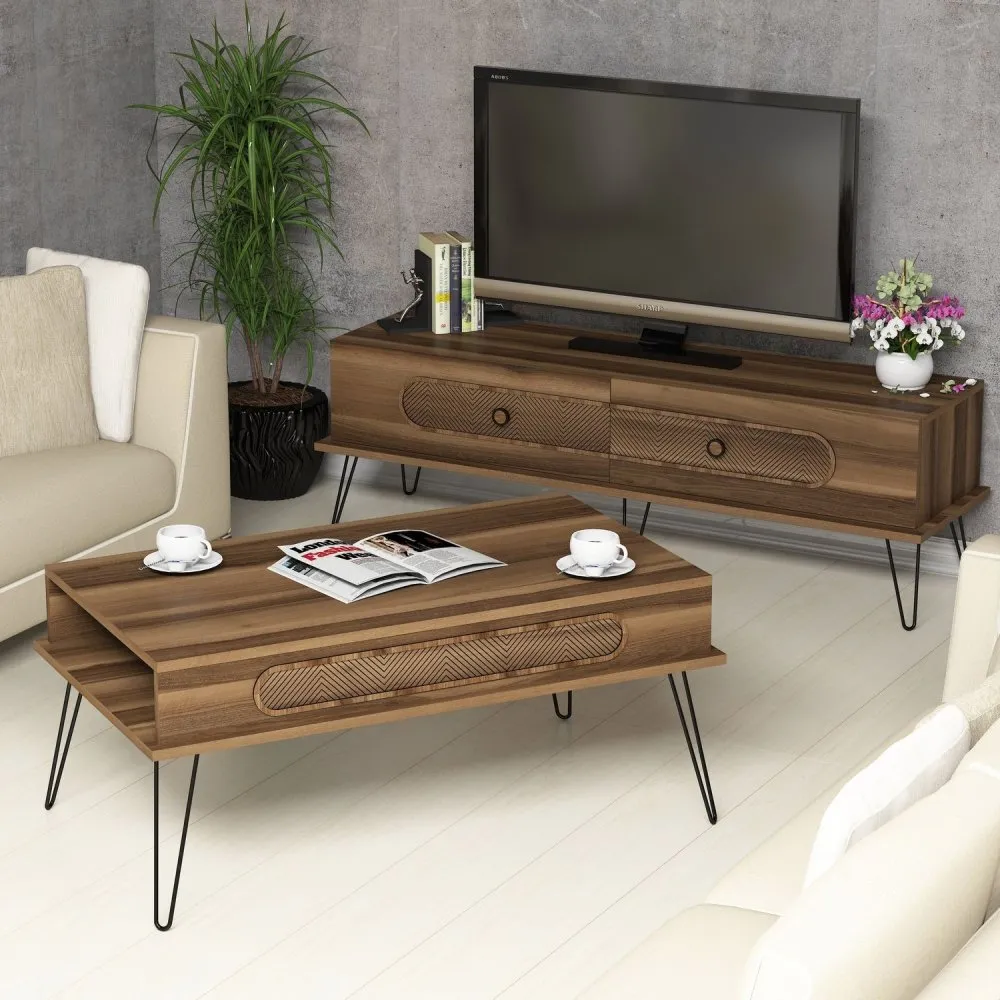 Set za dnevnu sobu Ekol Walnut