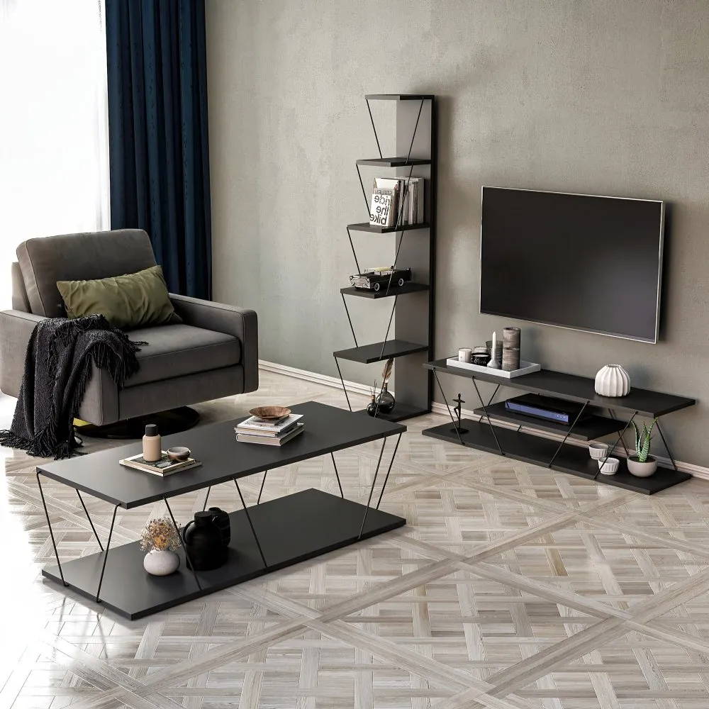 Set za dnevnu sobu Epsilon Anthracite