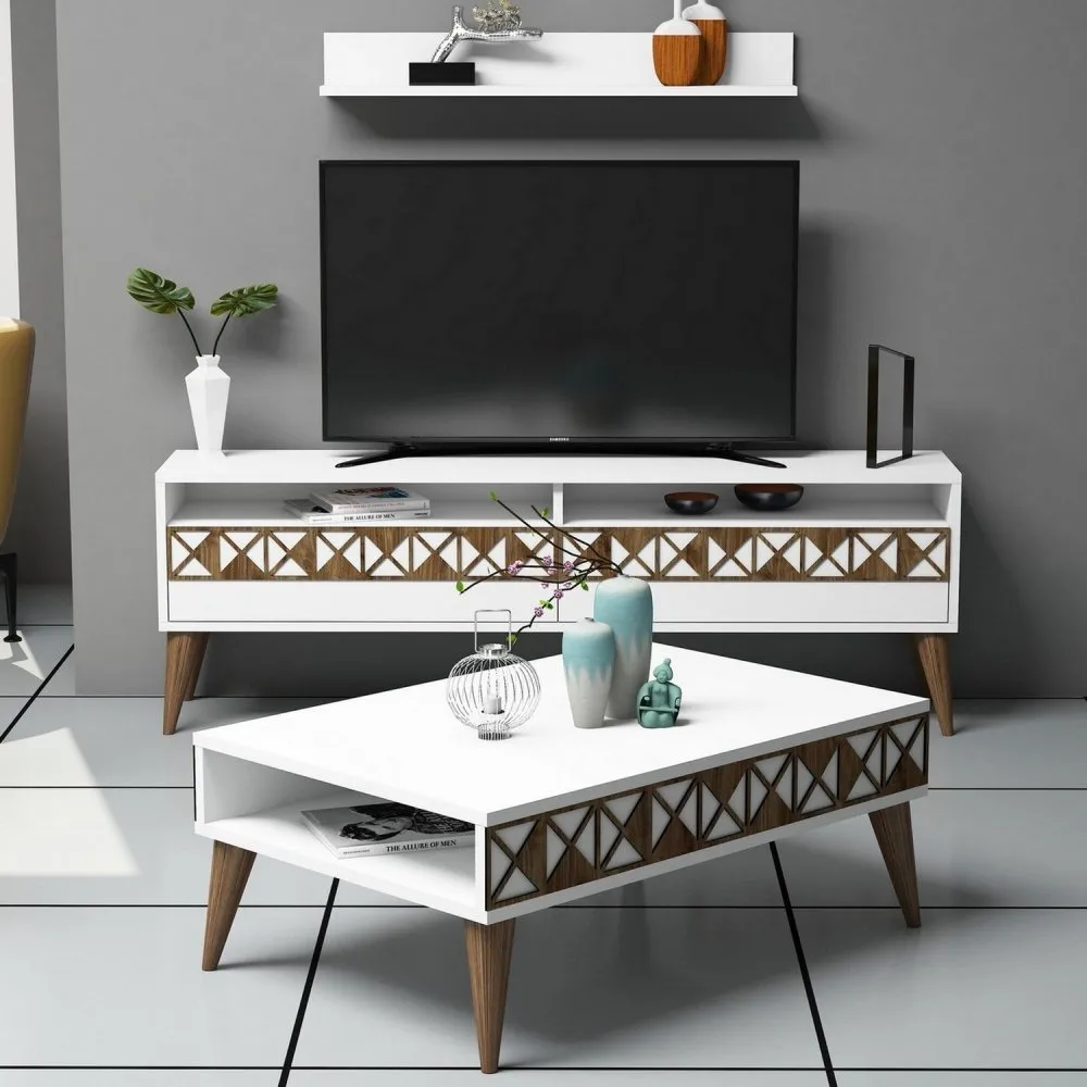 Set za dnevnu sobu Line White