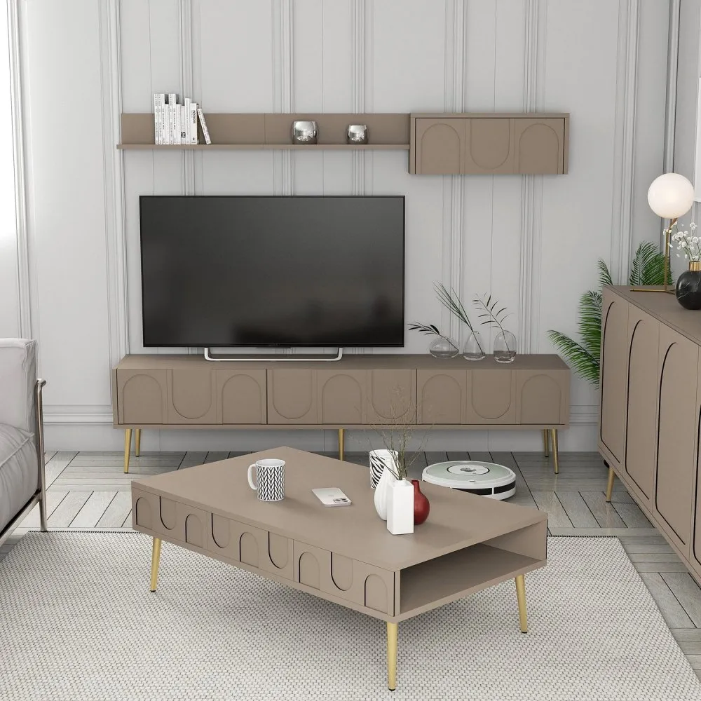 Set za dnevnu sobu Lyon 3 Atlas Gold