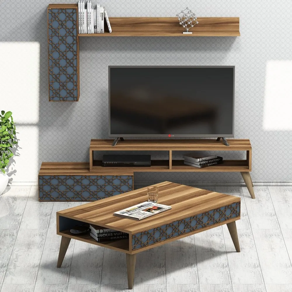 Set za dnevnu sobu Planet Walnut Chalcedony