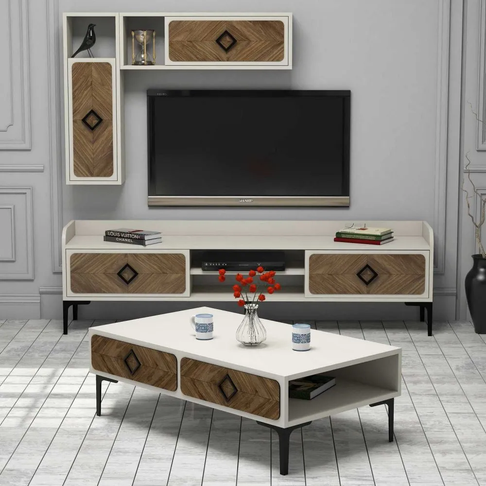 Set za dnevnu sobu Samba Cream