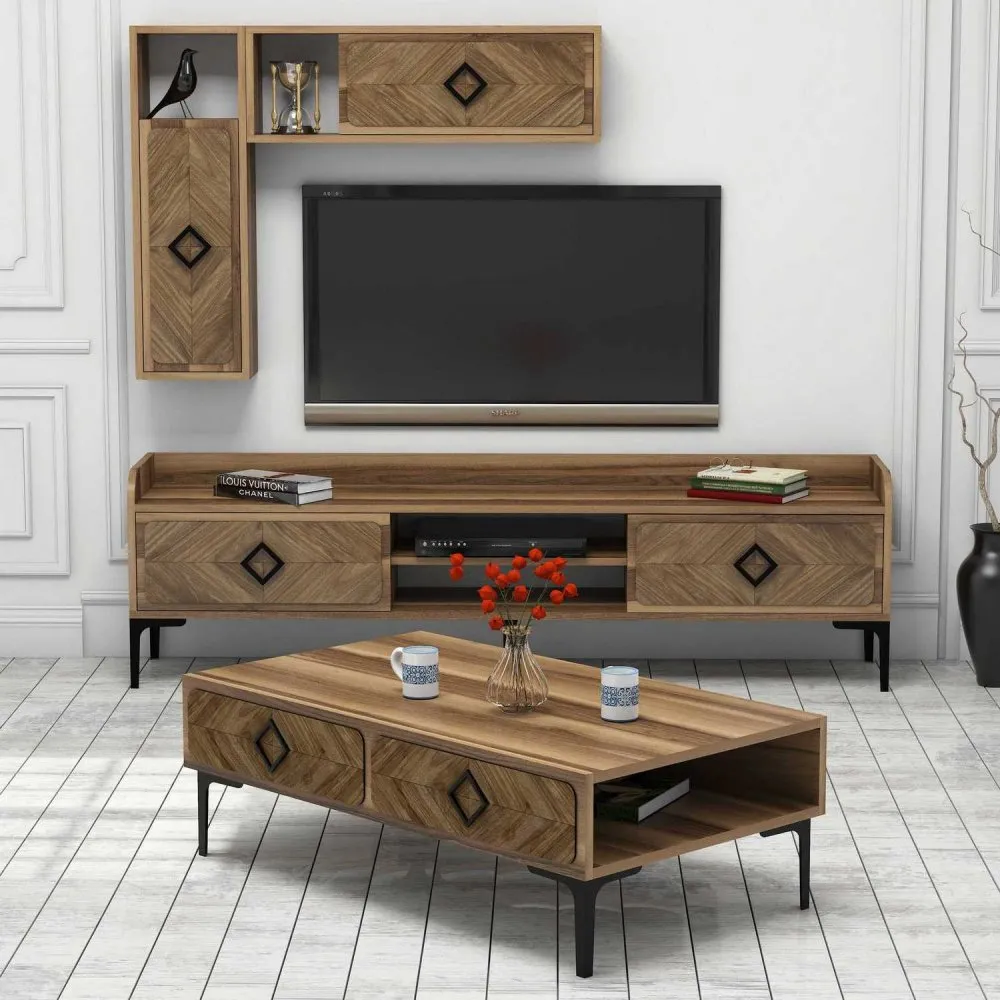 Set za dnevnu sobu Samba Walnut