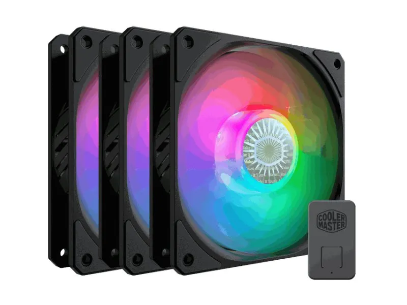 SickleFlow Edge 120 ARGB set 3 ventilatora i kontroler (MFX-B2DN-253P2-R2)