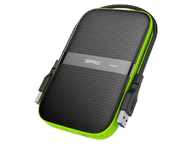 1TB USB 3.0 Armor A60 SP010TBPHDA60S3K crno zeleni eksterni hard disk