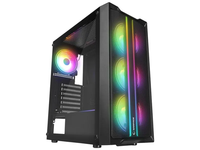 Slider Mesh LED Strip Black Mid Tower kućište