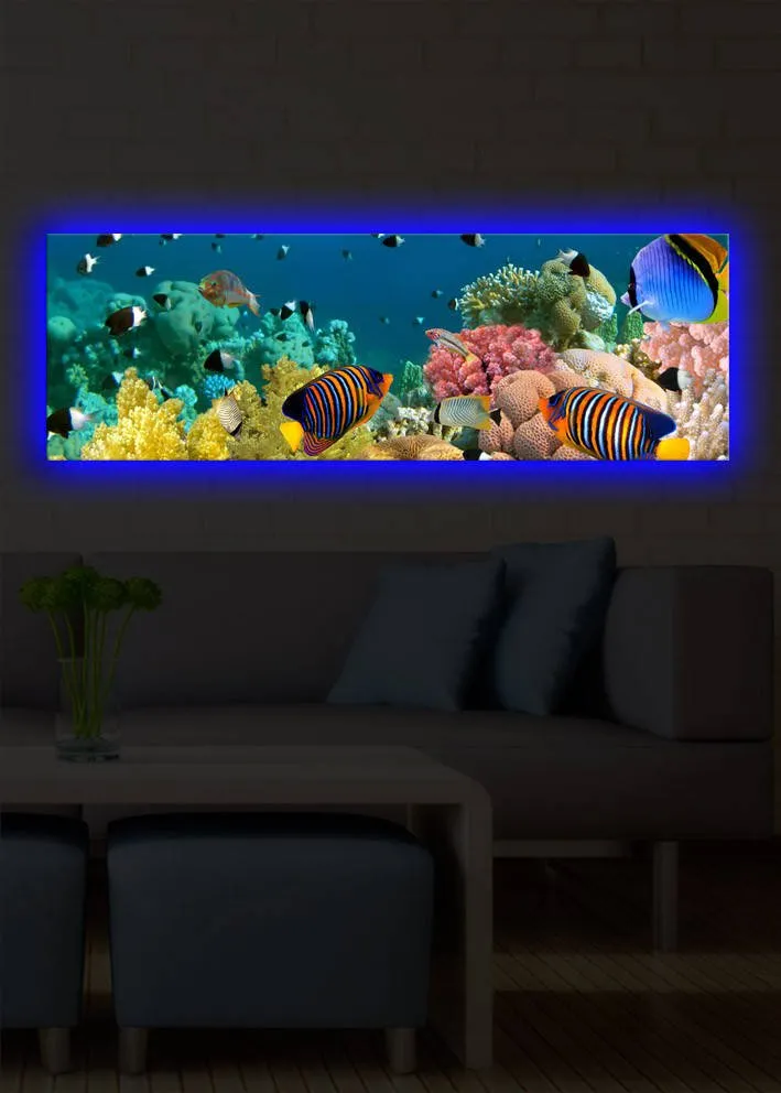 slika na platnu sa LED osvetljenjem SEA