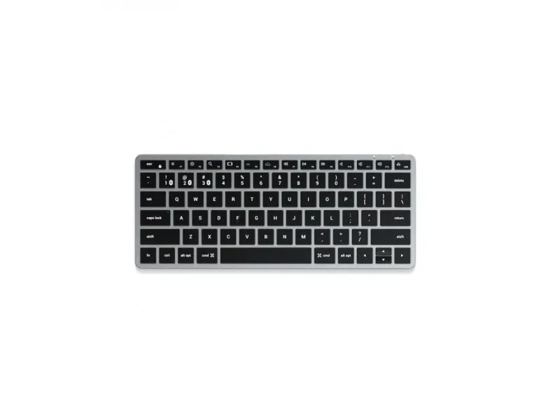 Slim X1 Bluetooth BACKLIT Wireless Keyboard - US - Space Grey