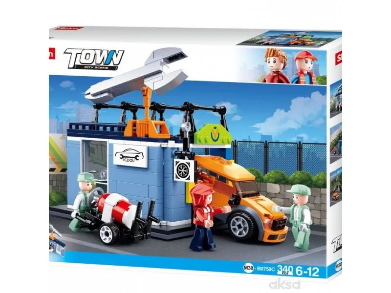 kocke, servis za održavanje vozila, 340 kom