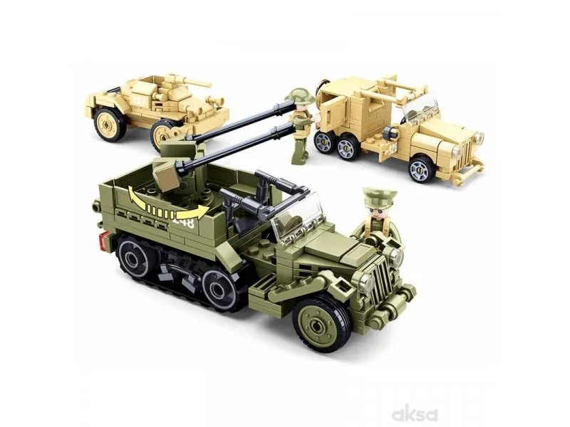 Kocke, vojnici 552pcs