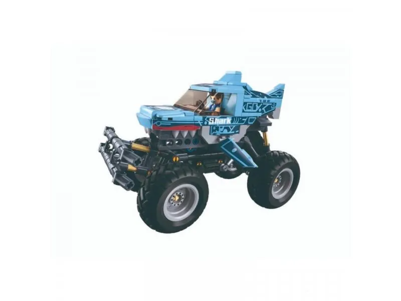 kocke vozilo off road plavi