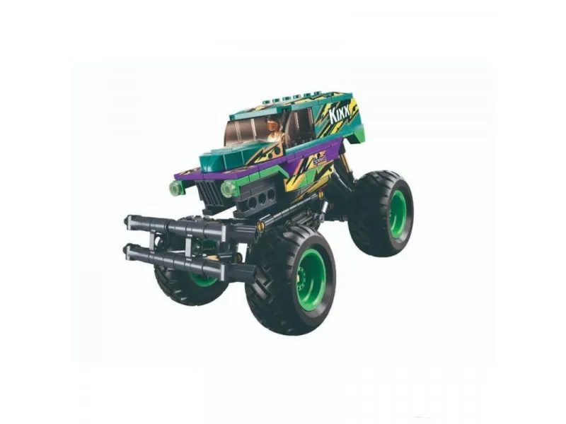 kocke vozilo off road zeleni