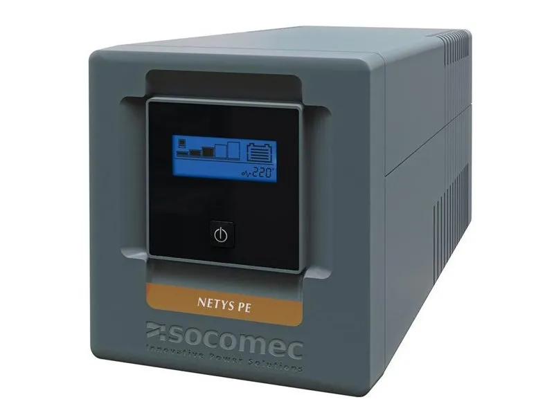 UPS NeTYS PE 1000VA/600W 230V 50/60Hz AVR, Step wave, LCD displej, RJ45, 1xUSB