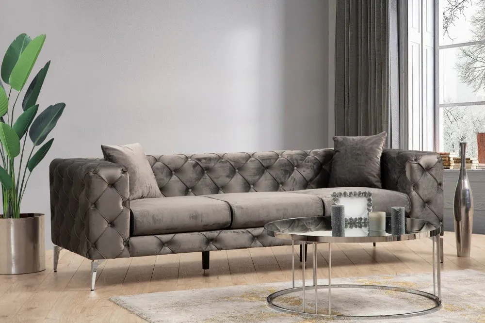 Sofa Como 3 Seater Anthracite