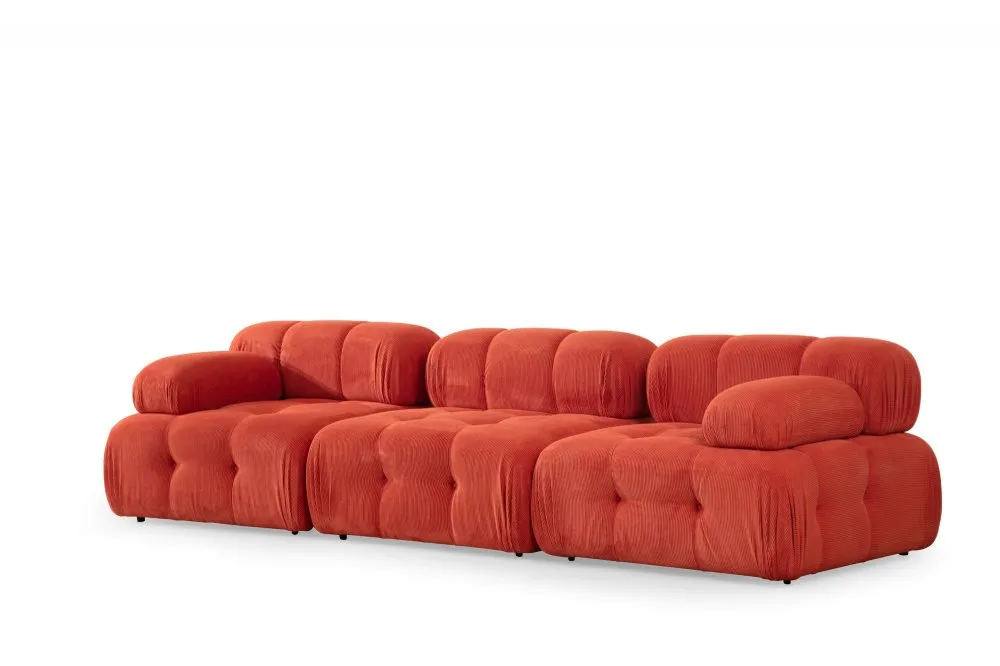 Sofa Doblo 3 Seater ( L1 O1 1R) Red