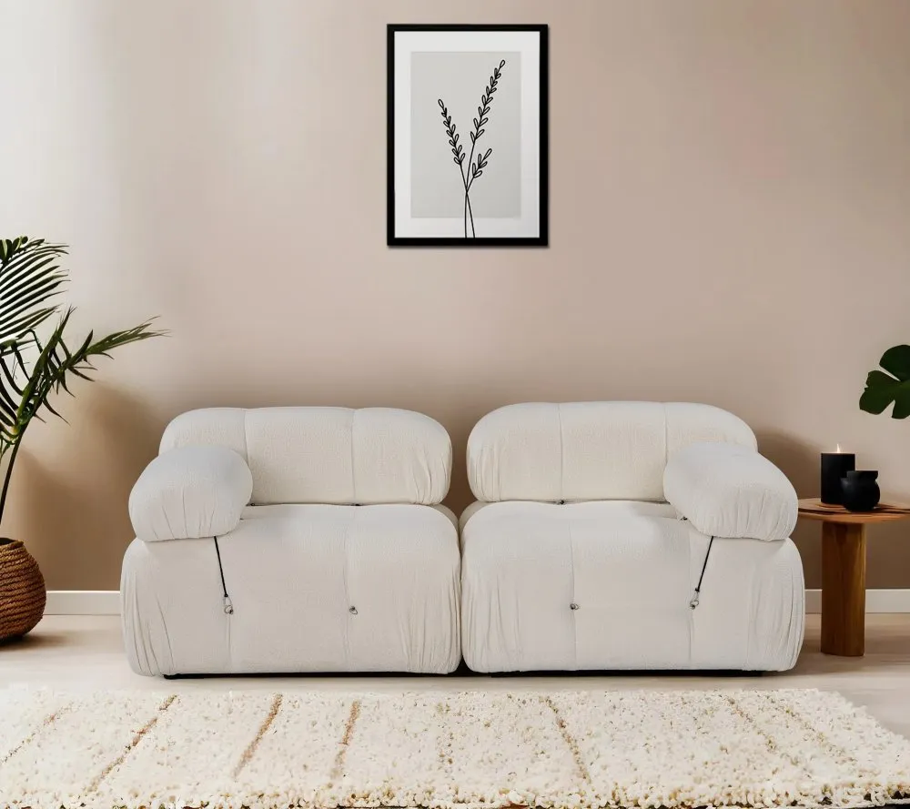 Sofa dvosed Bubble 2 Seater (L1 1R) Cream