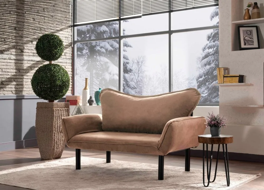 Sofa dvosed Chatto Light Brown