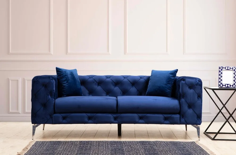 Sofa dvosed Como Navy Blue