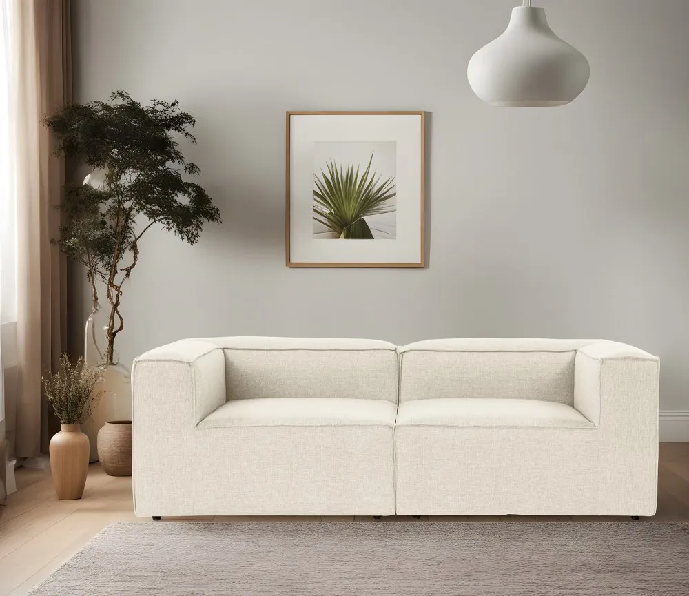Sofa dvosed Fora 2 Ecru