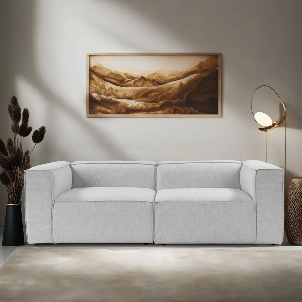 Sofa dvosed Fora 2 Seater Light Grey